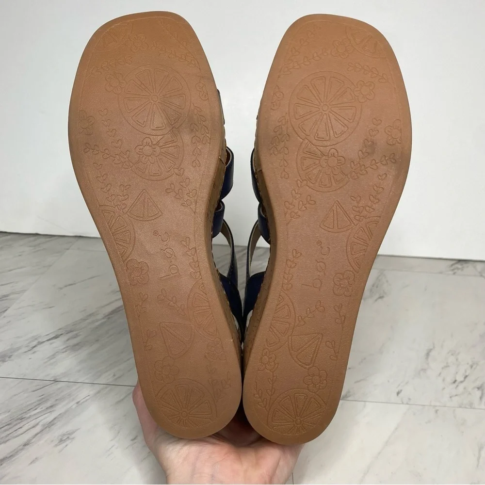 New! BOC Born Chiana Cork Wedge Sandal 11M